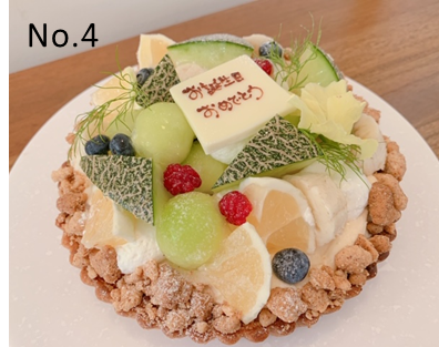 デコレーションホールケーキ