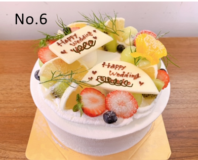デコレーションホールケーキ